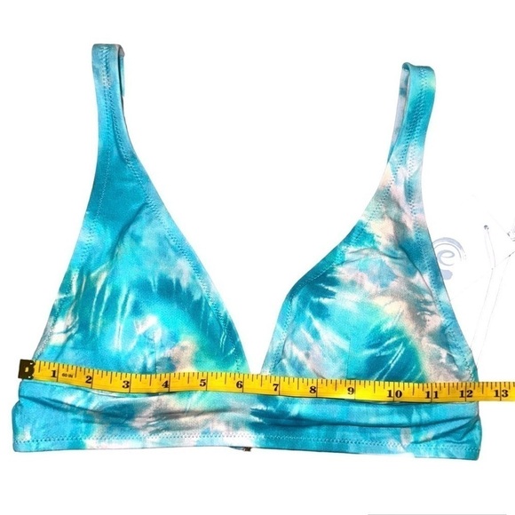 NEW Johnny Was Calme Adjustable Bikini Triangle Swim Top  MSRP $88‎ - Picture 6 of 8